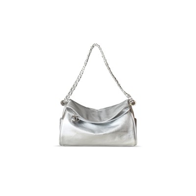 CHANEL SMALL SOFT LAMBSKIN HOBO CHAIN FOLDING BAG 496521 (30*25cm)
